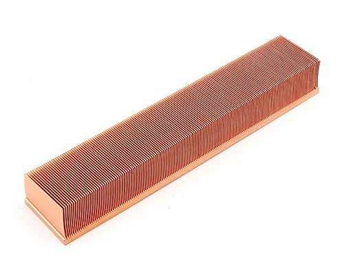 skiving copper heat sink skiving copper heat sink